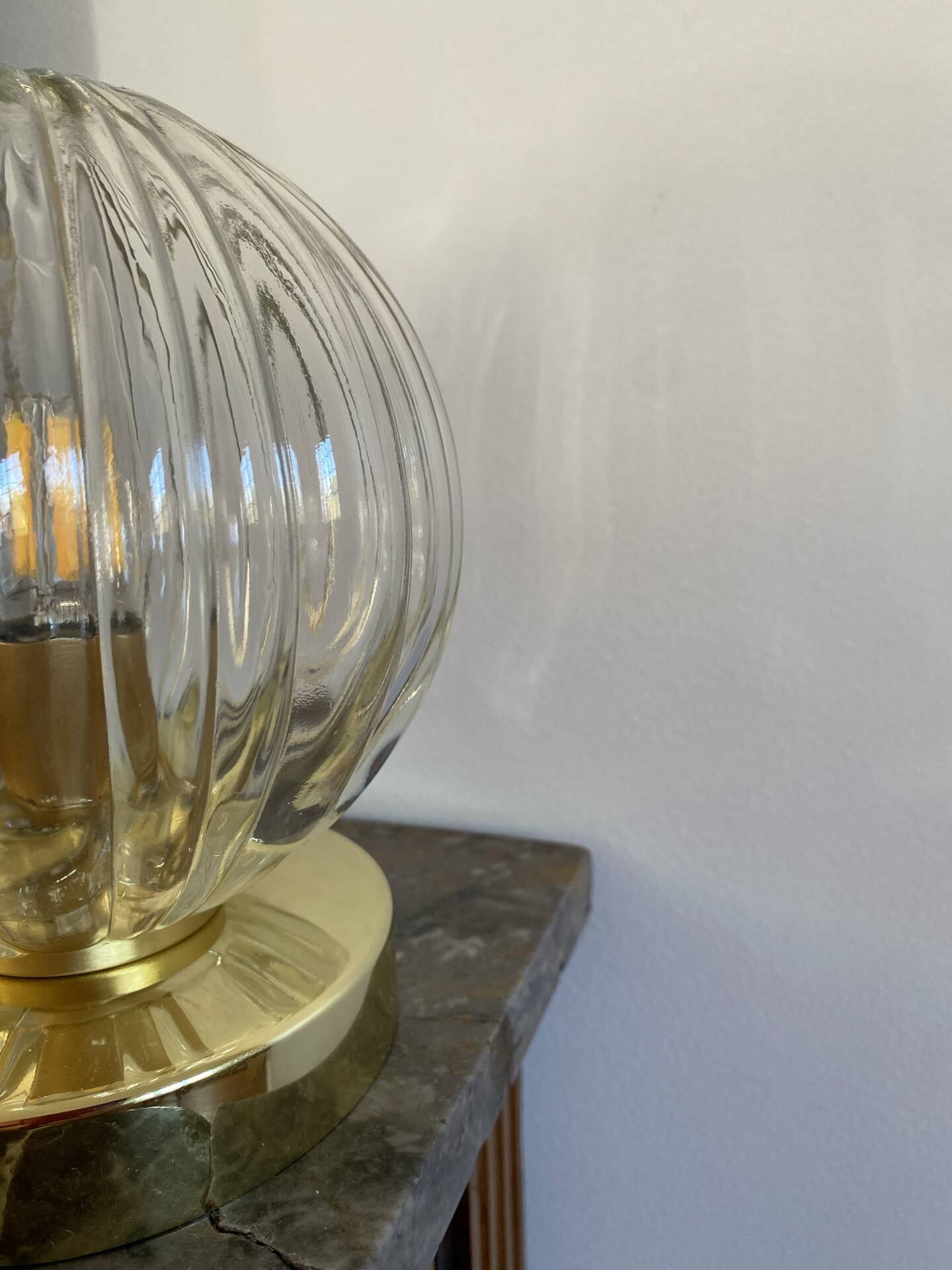 Vintage globe wall light or ceiling light