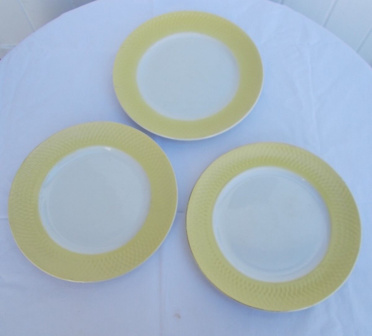 Set of 3 dessert plates Moulin Des Loups