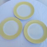 set 3 dessert plates Moulin Des Loups