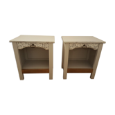 Pair of nightstands chic campaign