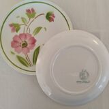Dessert Plates Moulin des Loups Orchies Corinne Vintage Model