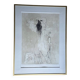 JANSEM Jean lithographie Nu De Dos A La Rose Vers 1970