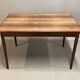 Extendable high table in rosewood "Scandinavian Design" 1950.