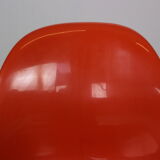 Orange Original Panton S Chairs by Verner Panton for Herman Miller, 1968