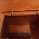 Antique sewing machine cabinet