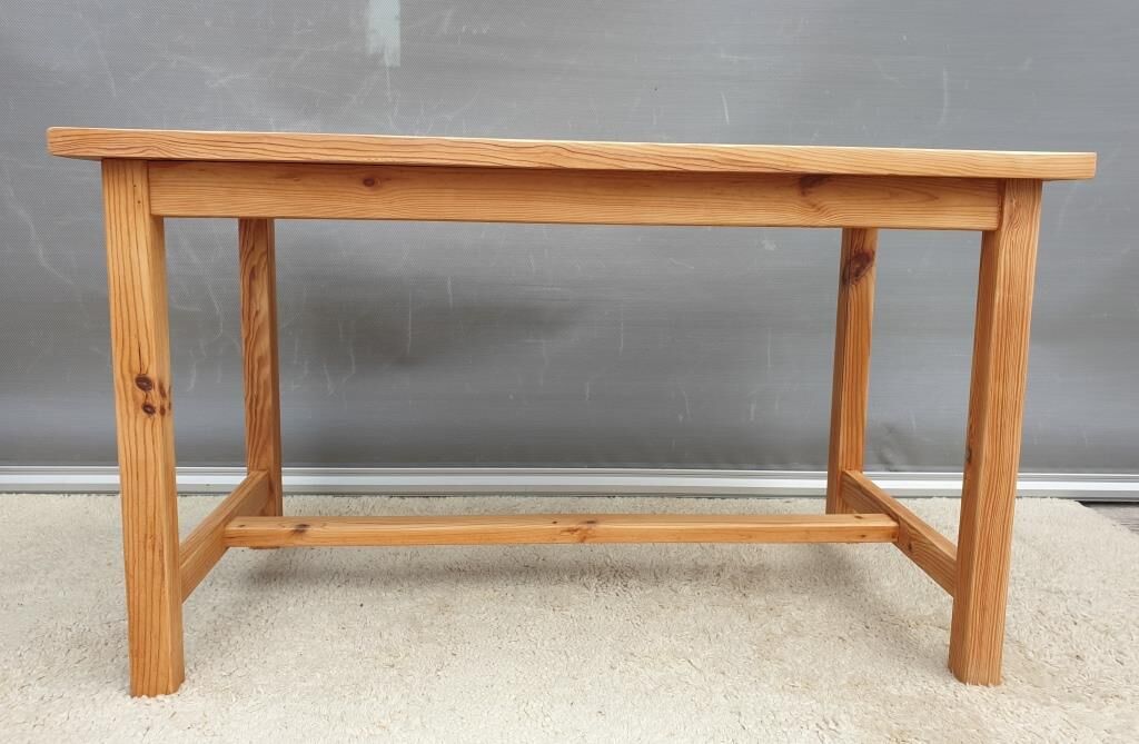 Mountain kitchen table in vintage pine 1970