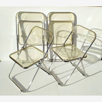 Chairs "Plia" made by  Anonima Castelli, 1967, Set of 4