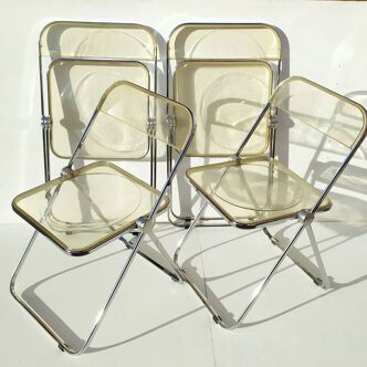 Chairs "Plia" made by Anonima Castelli, 1967, Set of 4