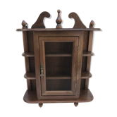 Old wooden shiwcase