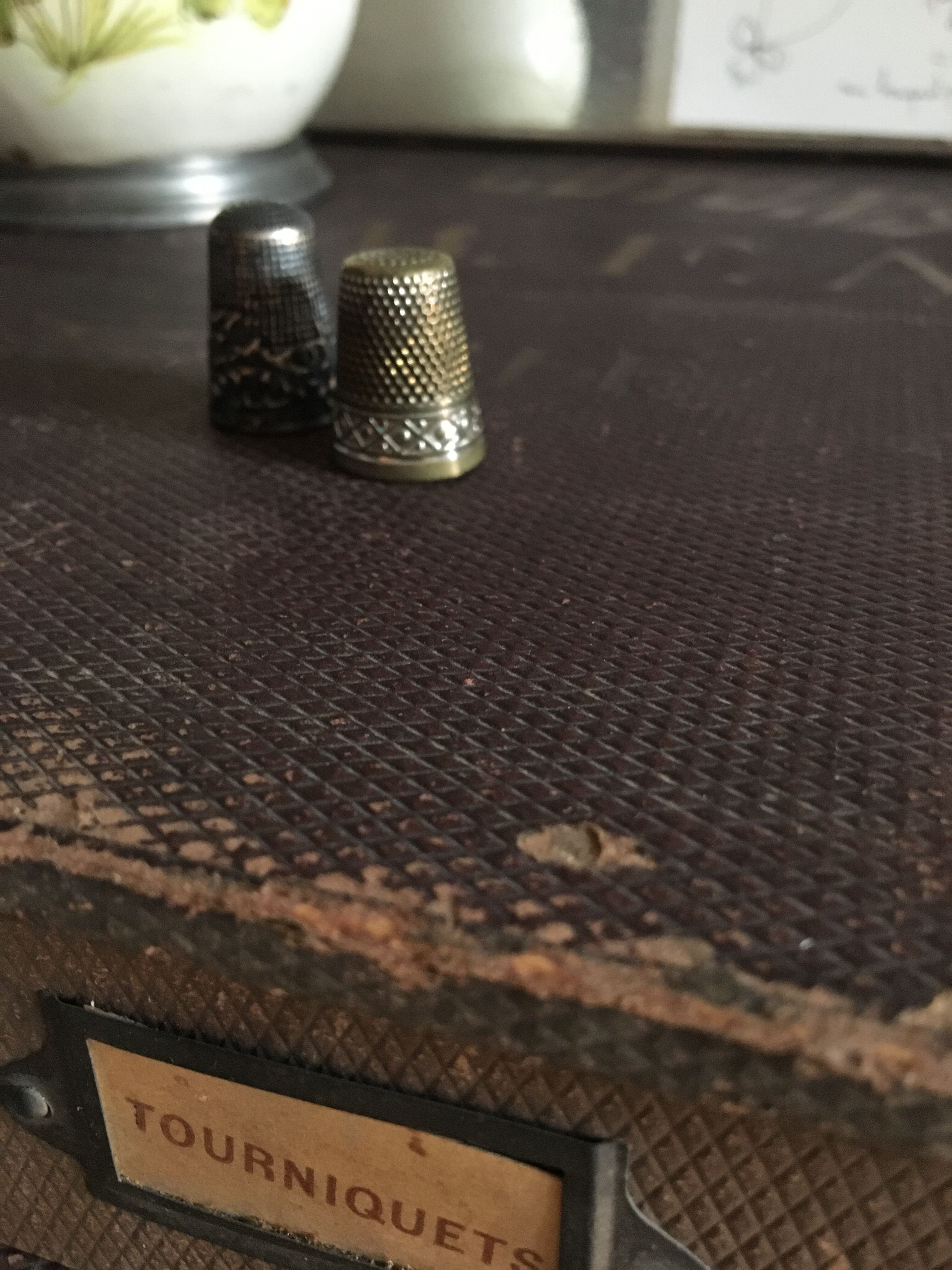 Former haberdashery display