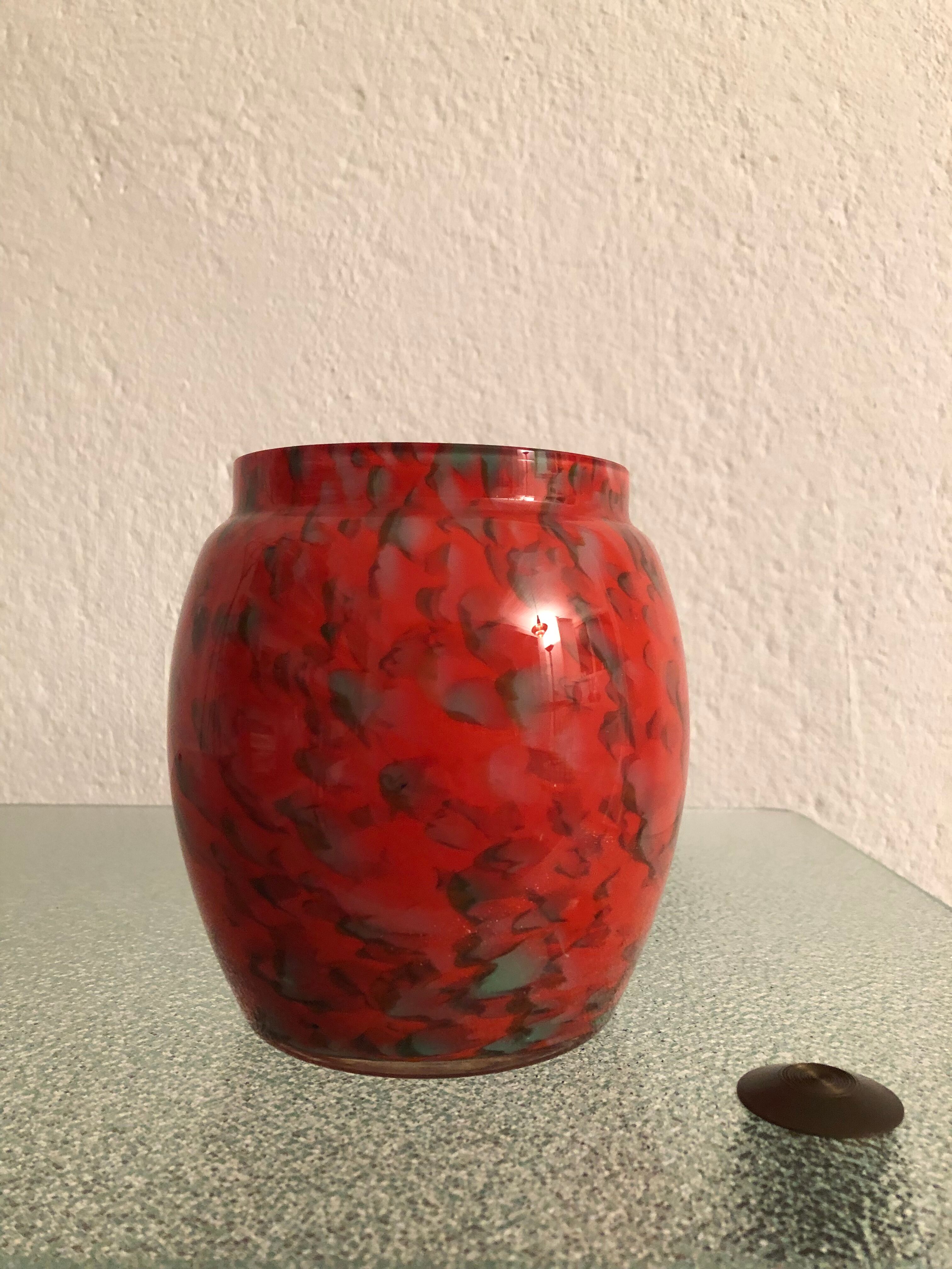 Vintage Murano glass vase