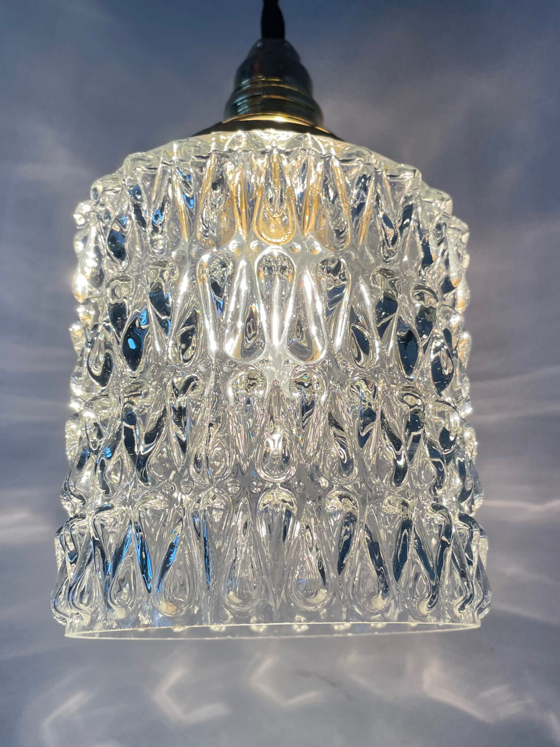 Vintage pendant light or portable lamp