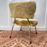 Chaise "moumoute" enfant années 60-70