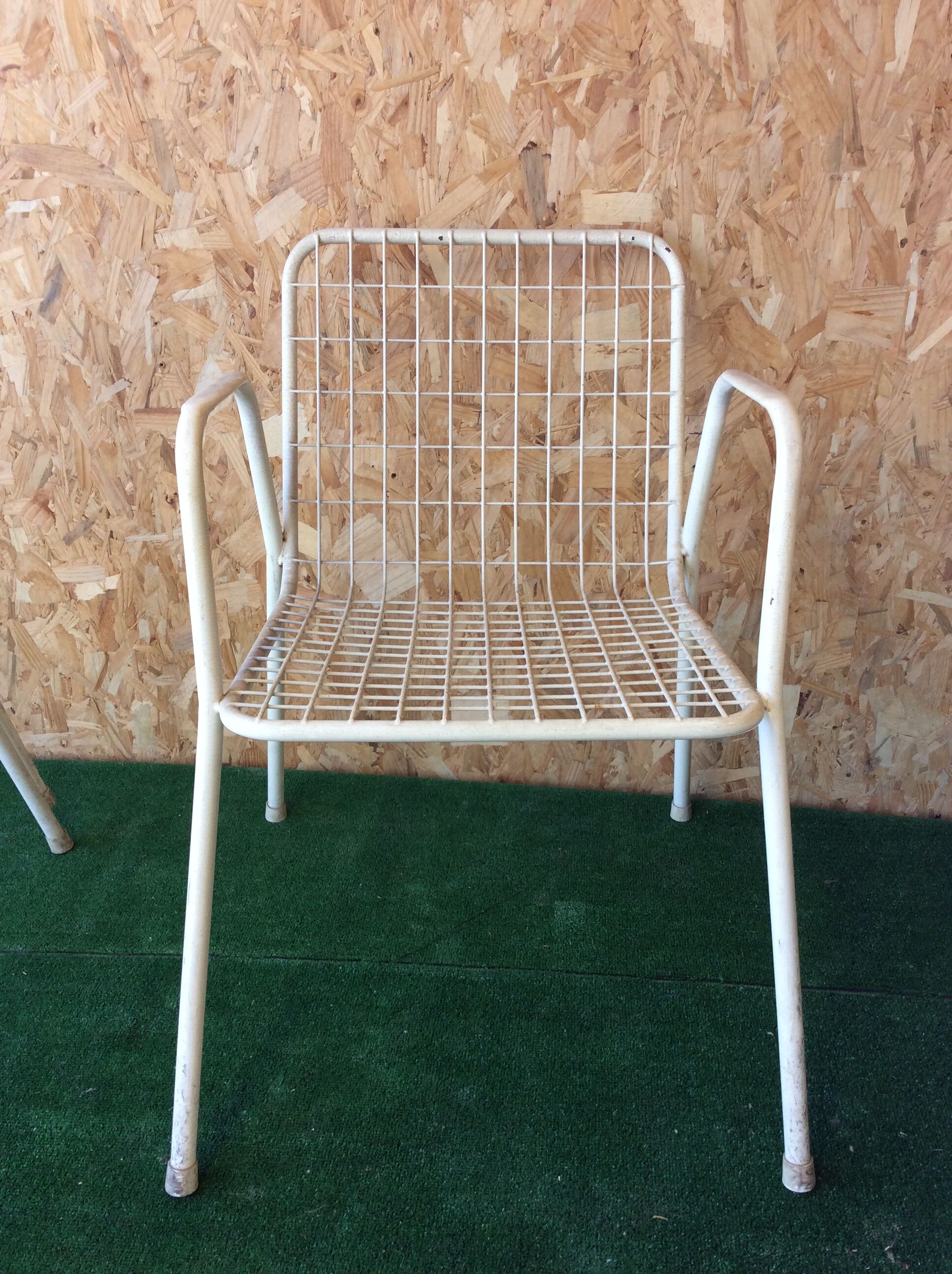 Lot of 4 armchairs Emu model Rio