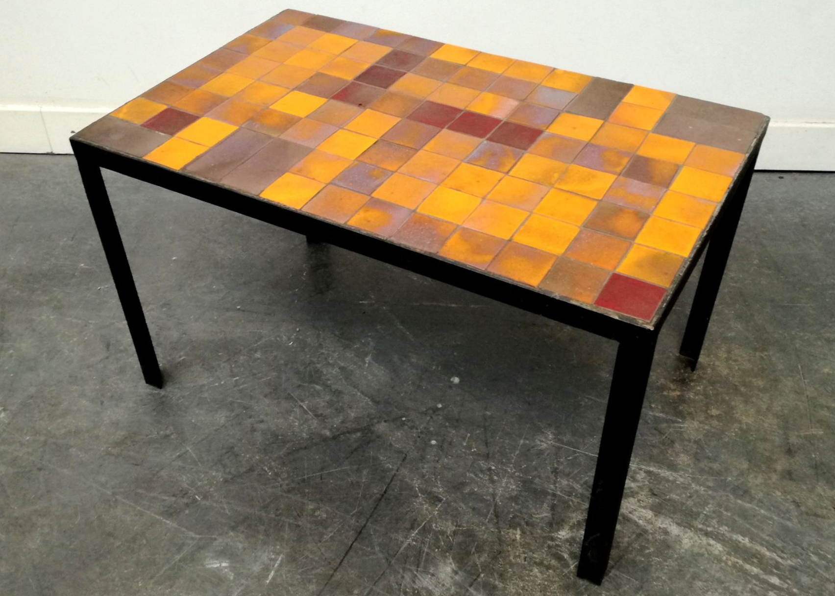 Ceramic coffee table 1950s