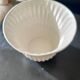 large white earthenware planter
