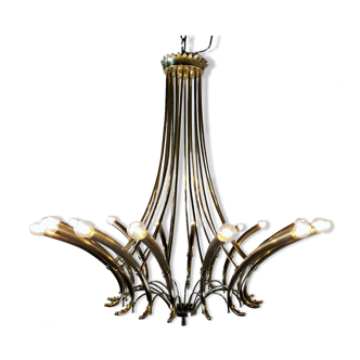 Lustre italien du milieu du siècle des années 1950