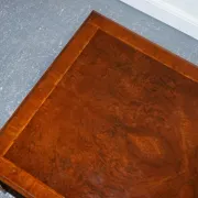 Large Georgian Coffee Table in Walnut Burr by Brights of Nettlebed London