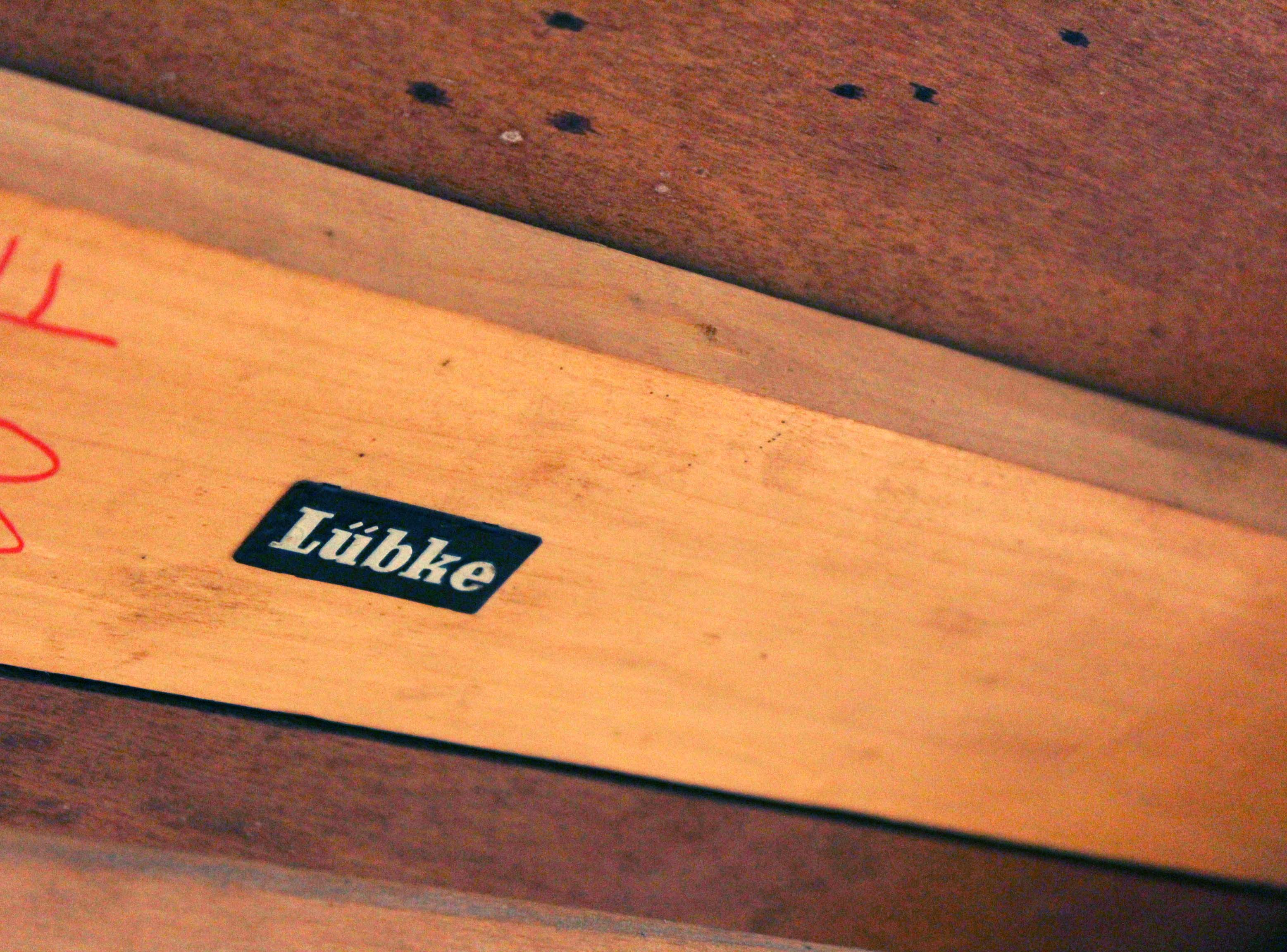 Set table and chairs Lübke