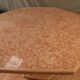 Table de salle a manger en placage de marbre