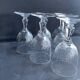 6 Baccarat port glasses – Art Nouveau
