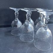 6 verres à porto baccarat – art nouveau