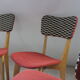 Set de 4 chaises vintage