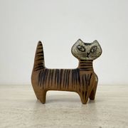 Lisa Larson Figurine de chat en céramique Gustavsberg Suède