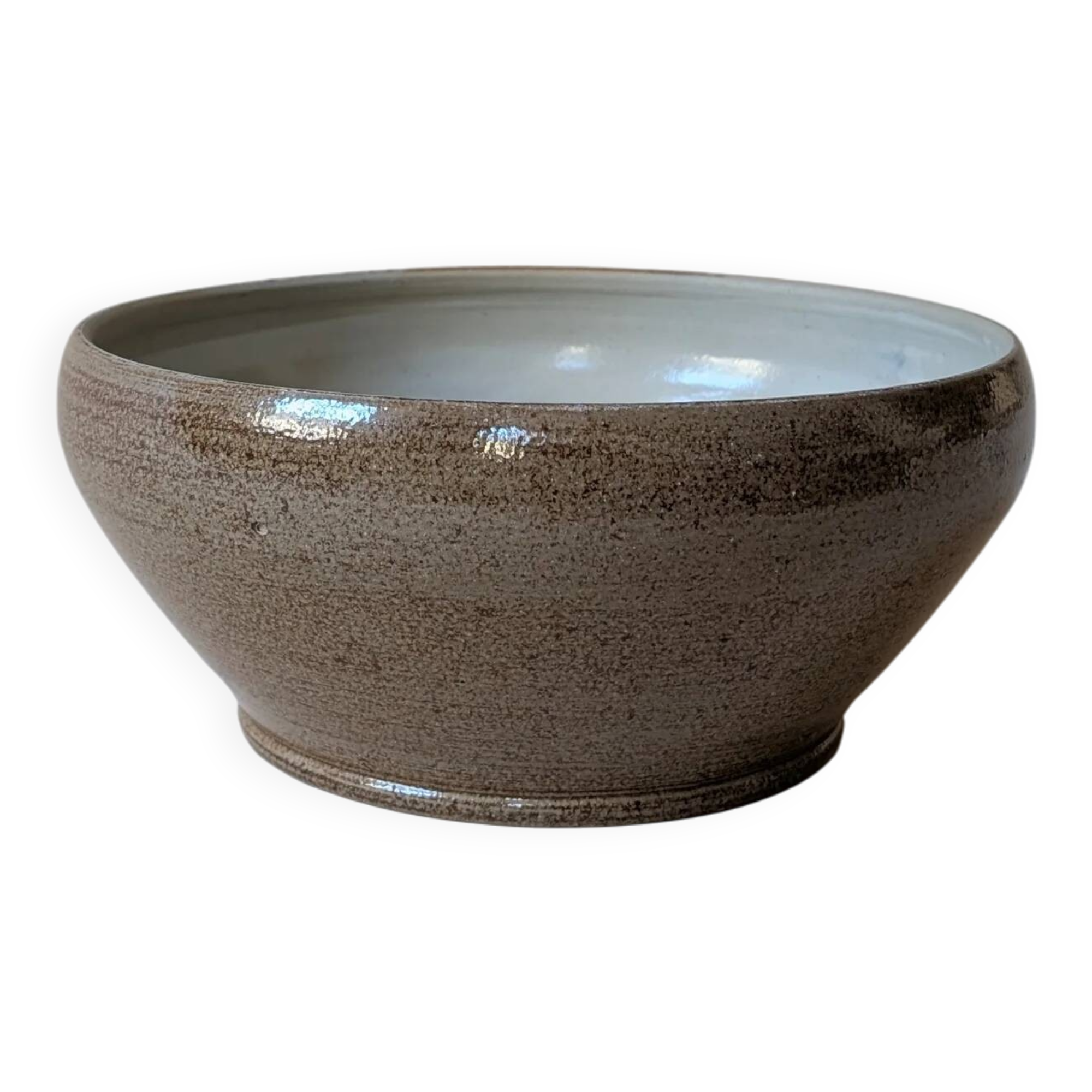 Stoneware salad bowl