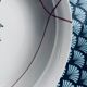 Round shallow dish Ceranord Saint-Amand - Dominique model - 1950