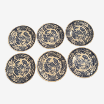 6 assiettes creuses, Burgeland, Villeroy et Boch