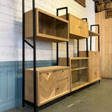 Large vintage library