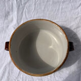 Selency x Monoprix Croisé Laroche glazed stoneware salad bowl