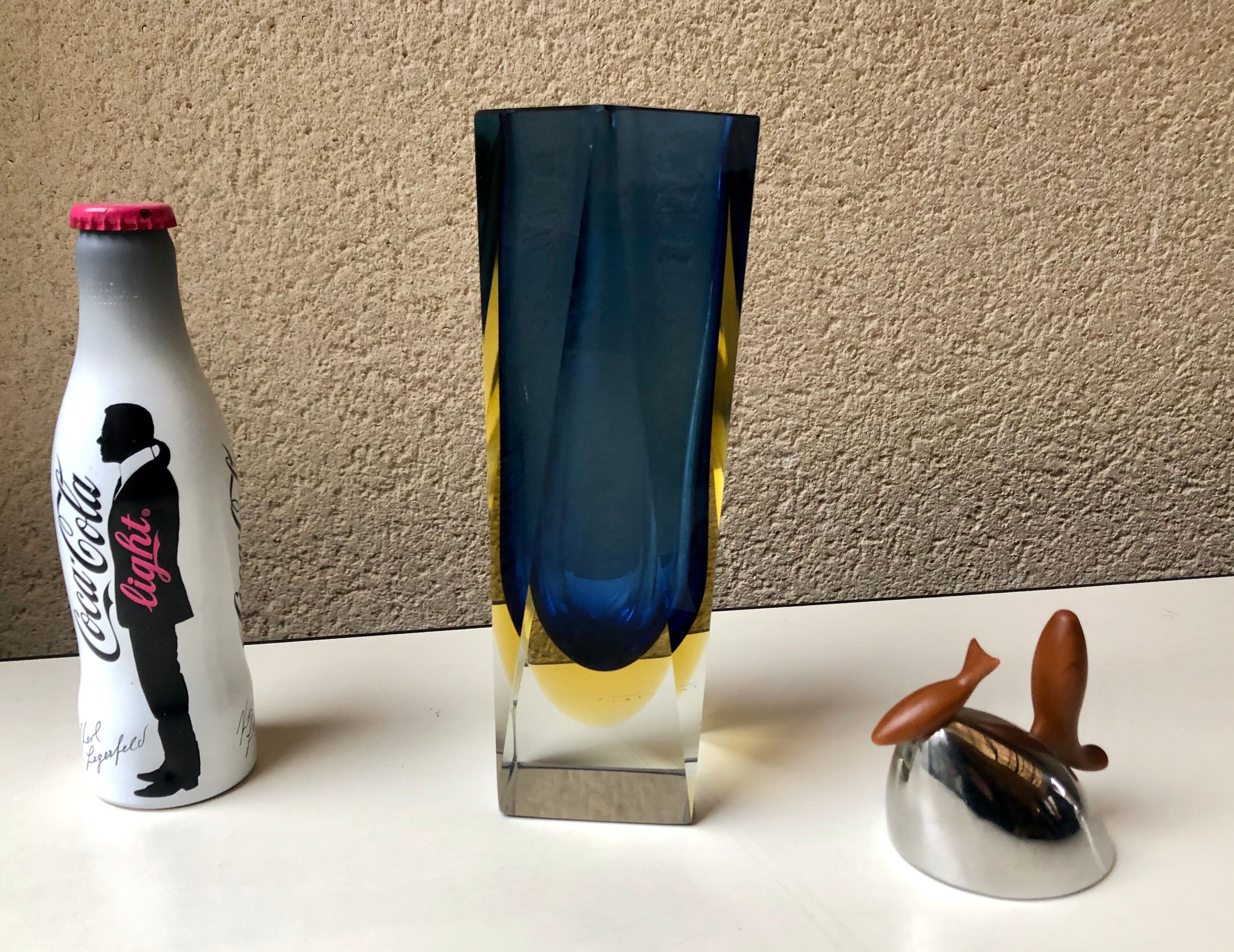 Murano glass Sommerso Flavio Poli vintage 70