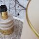 Table lamp in marble, brass and plastic, 1960