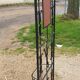 Wrought iron coat holder