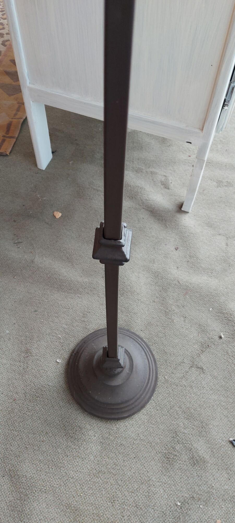 Wrought iron easel