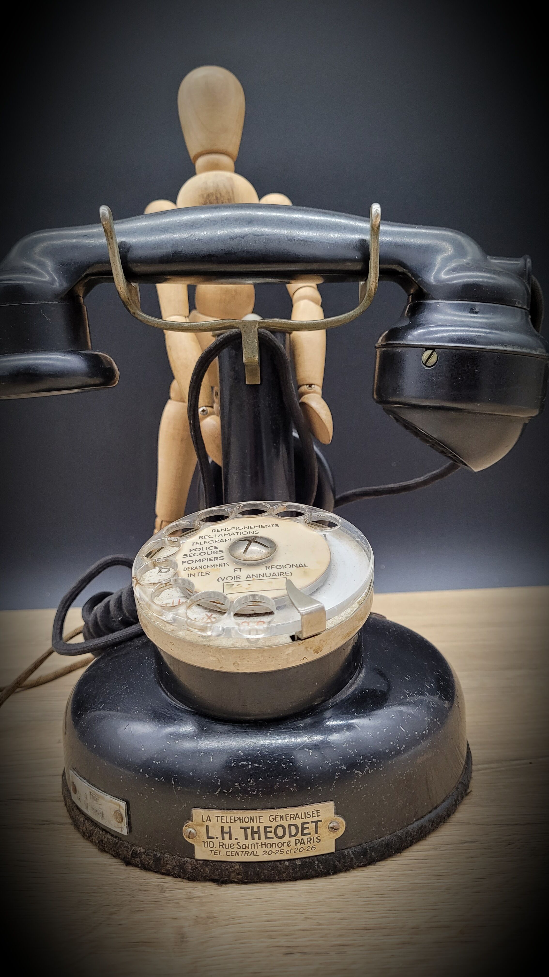 Telephone Théodet Paris