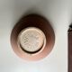 Sculptural vase in matte nude ceramic, Asa design 1980.