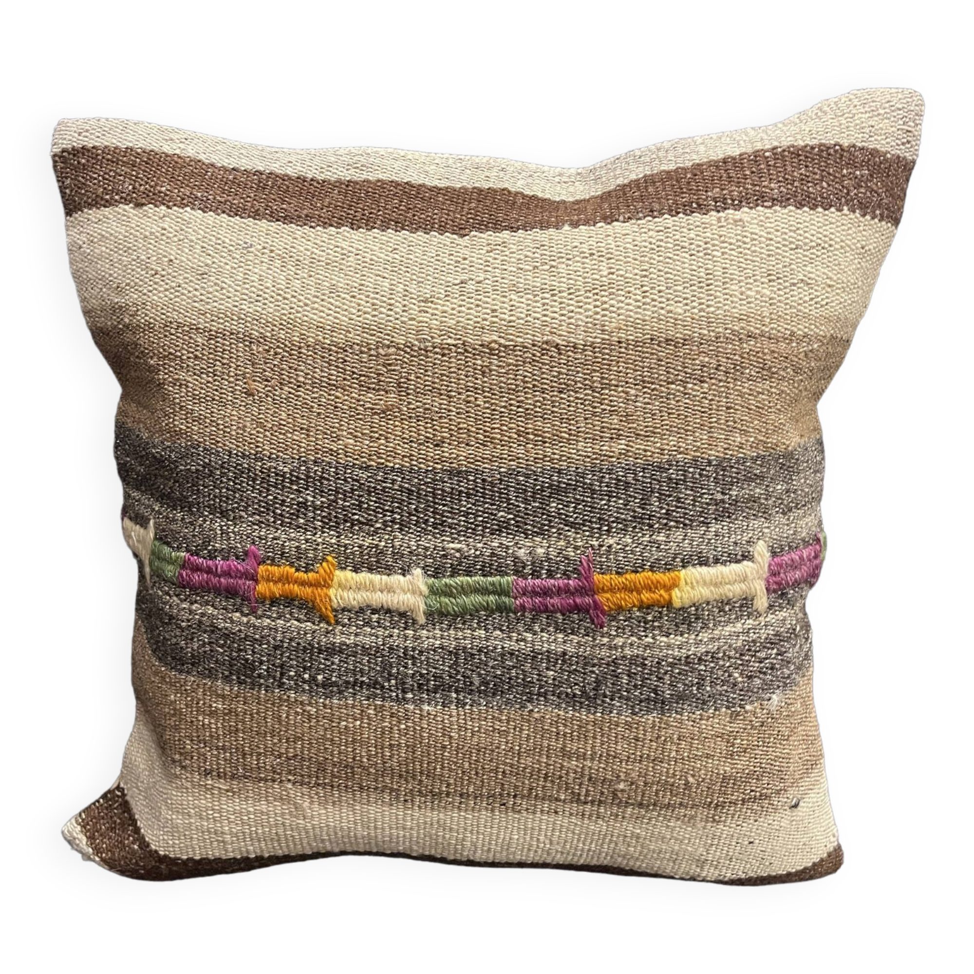 Handwoven Ethnic Design Pillow Case