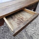 Old vintage wooden desk