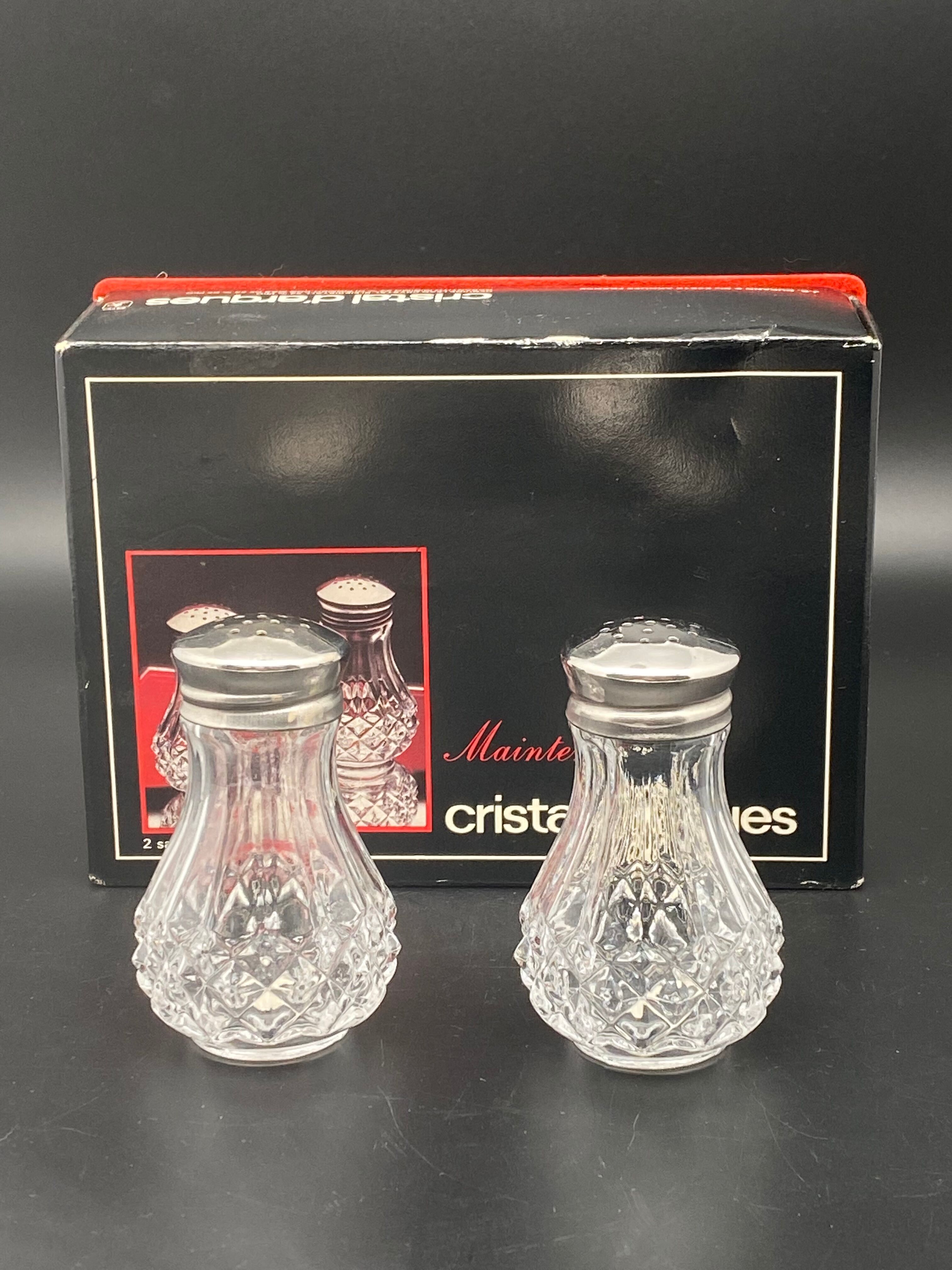Arques crystal pepper & salt set