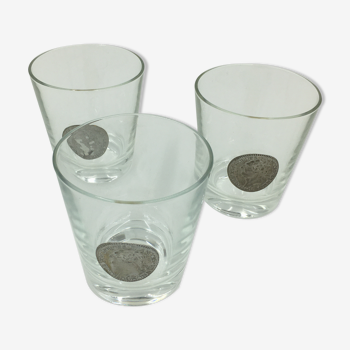 Lot de 3 verres Dubonnet