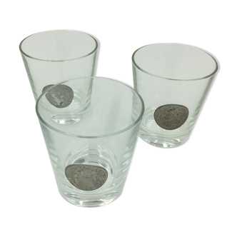 Lot de 3 verres Dubonnet