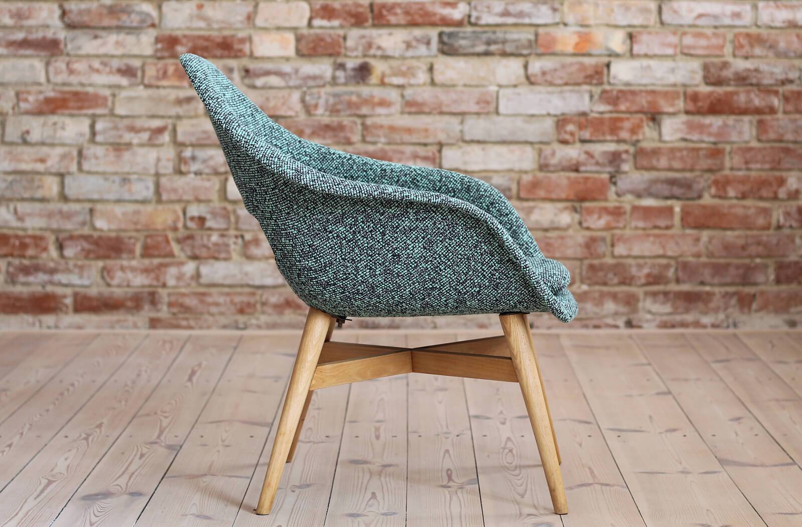 Set of 2 Lounge Chairs designed by Miroslav Navrátil, 1950s, Czech Republic