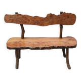 Old Brutalist Bench