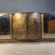 Brass credenza by Belgochrom, 1980s