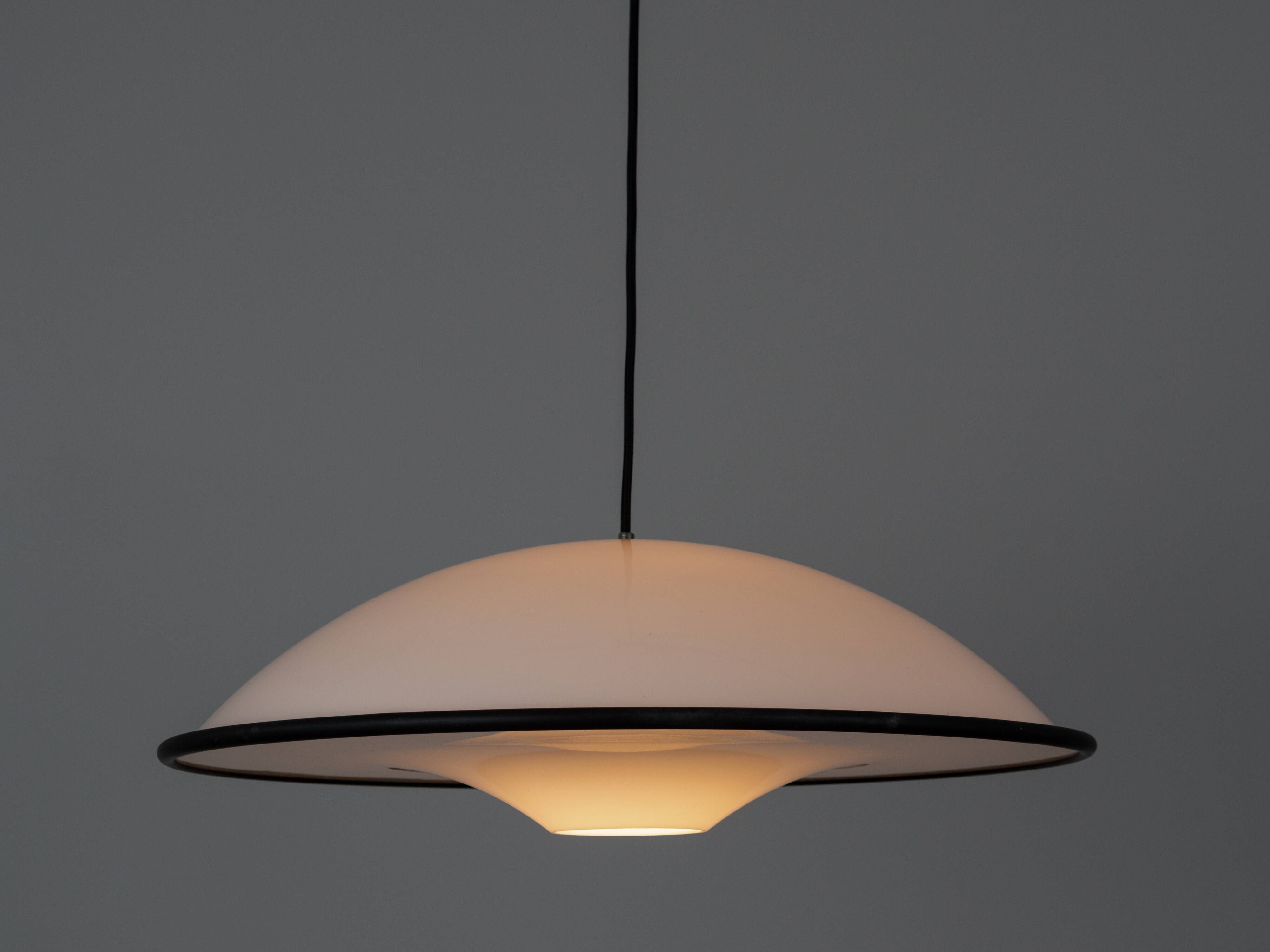 Danish vintage Cosmos pendant lamp by Preben Jacobsen, Fog og Morup, 1984