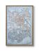 Vicence, Italie, plan ancien, imprimée en 1909. Authentique.