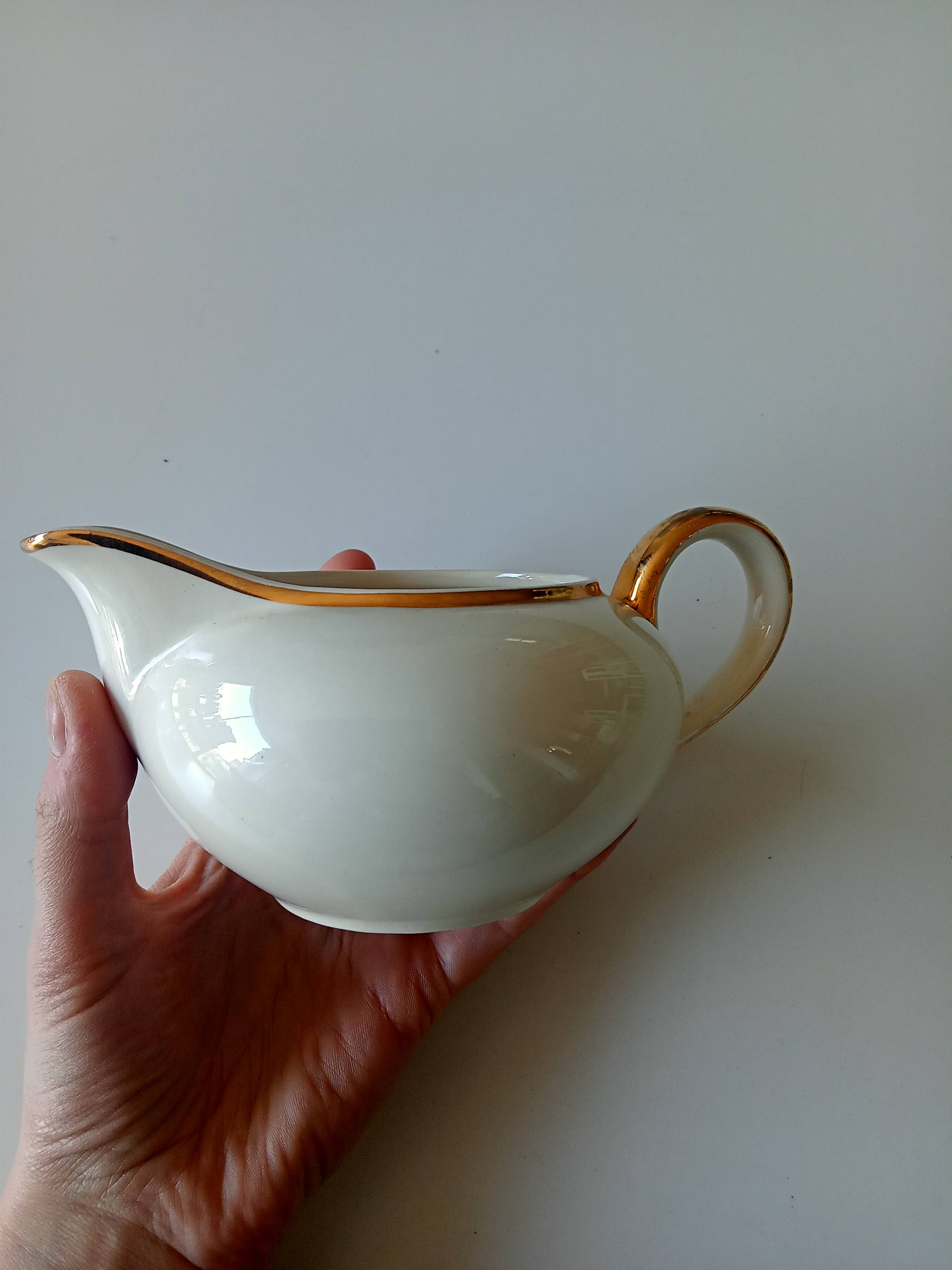 Pot à lait, pot à crème porcelaine Villeroy & Boch vintage